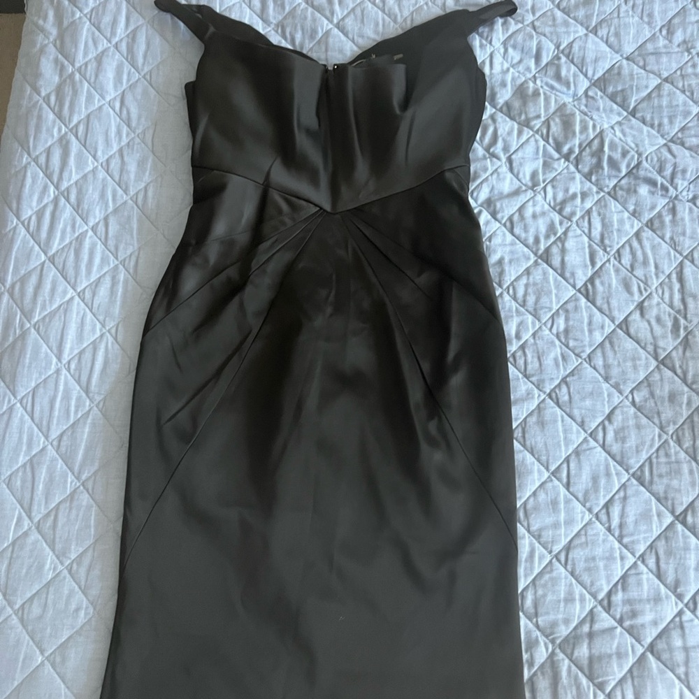 Zac Posen Strapless Black Dress